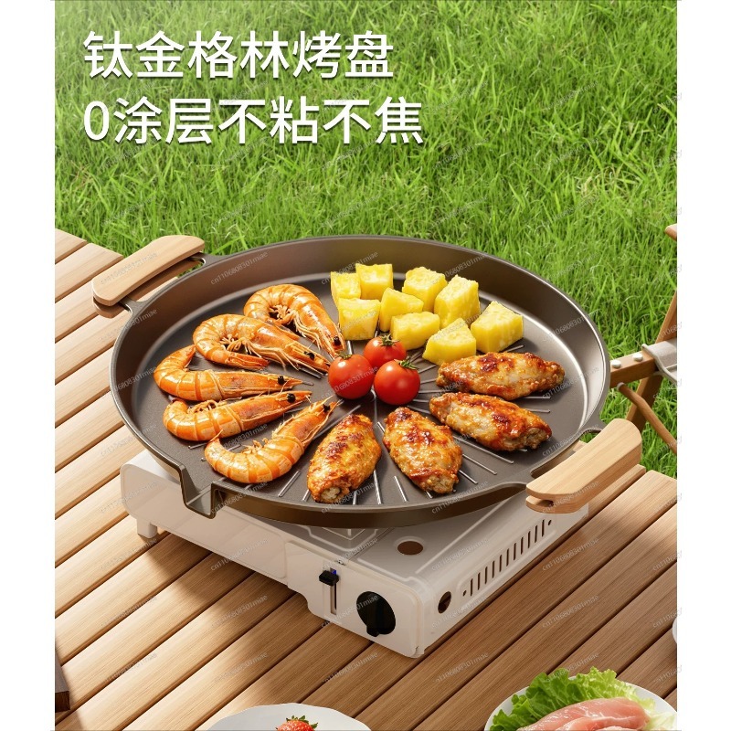 Portable Non‑Stick Korean BBQ  - Korean Bbq Grill ulasan dan harga