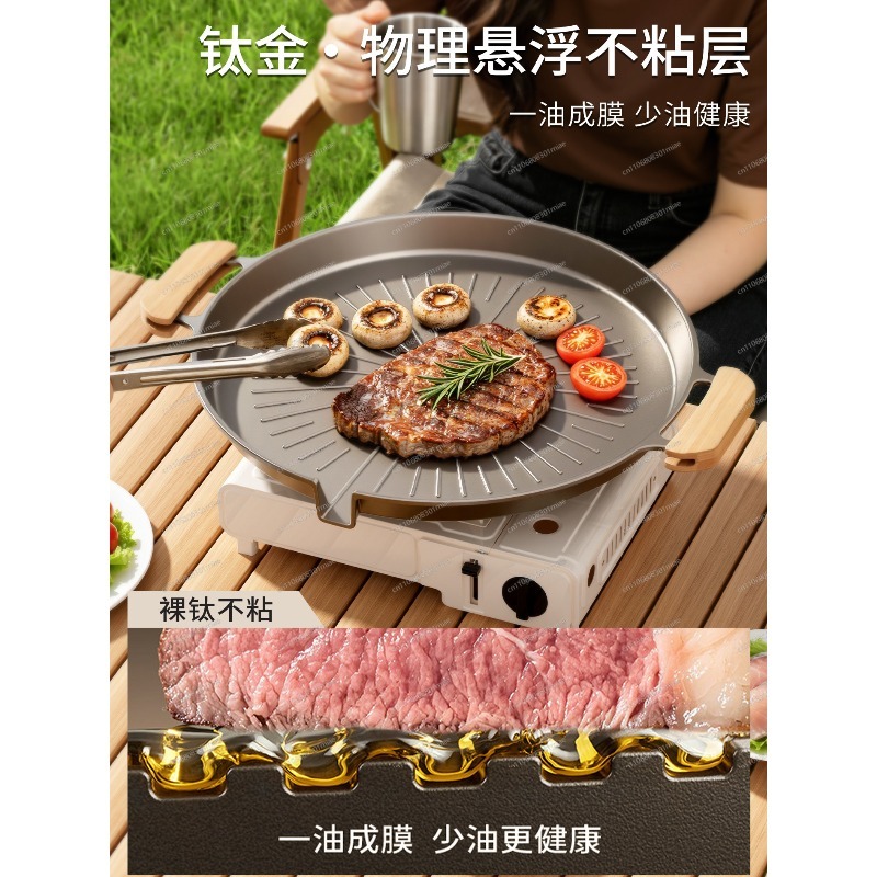 Portable Non‑Stick Korean BBQ  - Korean Bbq Grill ulasan dan harga