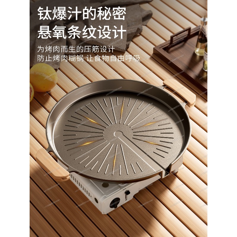 Portable Non‑Stick Korean BBQ  - Korean Bbq Grill ulasan dan harga