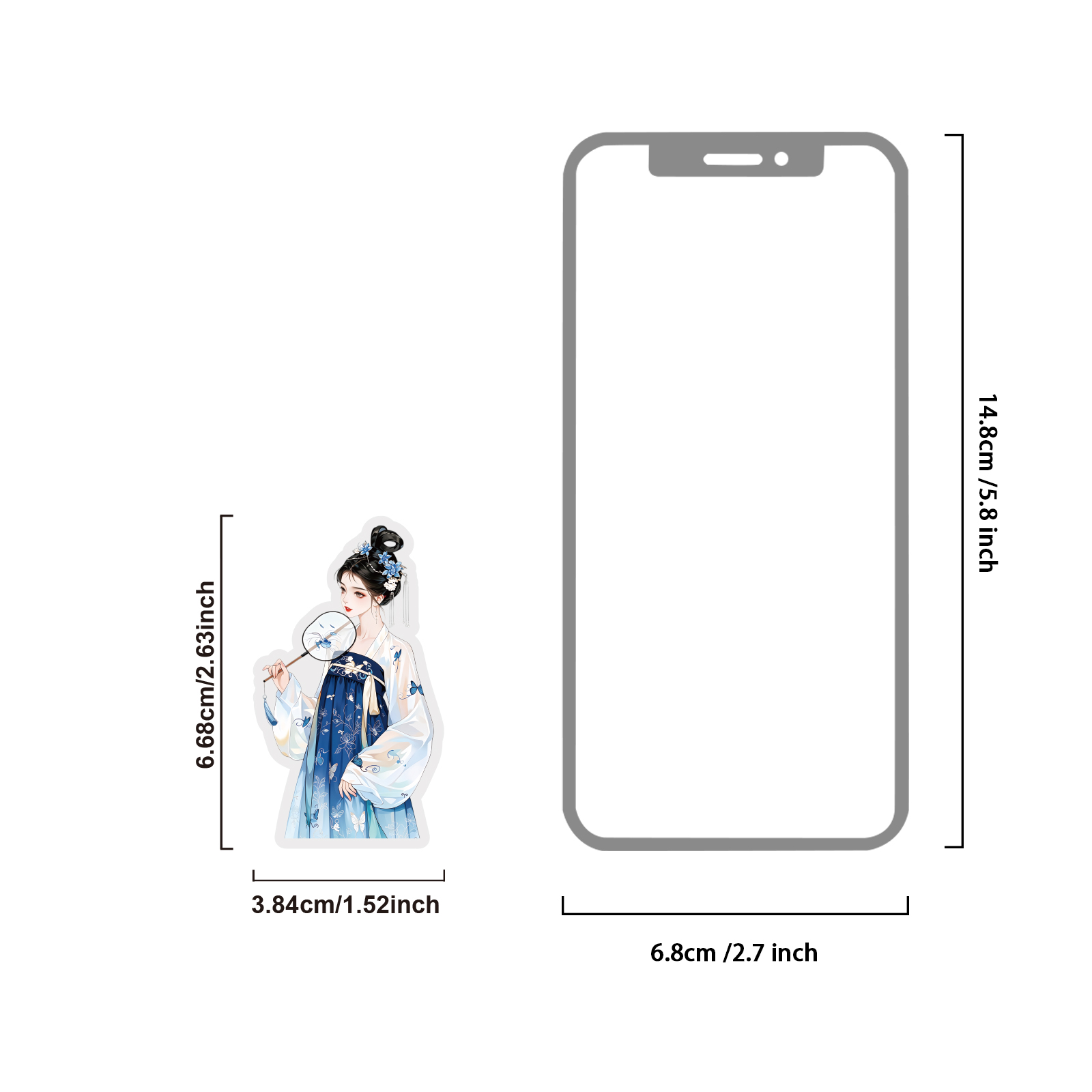 Etori Life 30pcs Dark Blue Art - Korean Girls Lifestyle ulasan dan harga