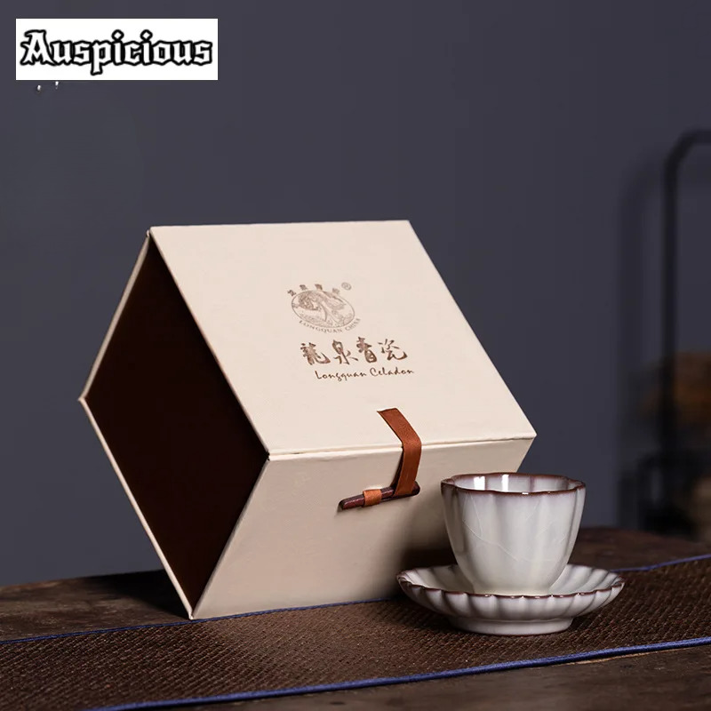 100ml High-end Longquan Celado - Celadon Ceramic Cup ulasan dan harga